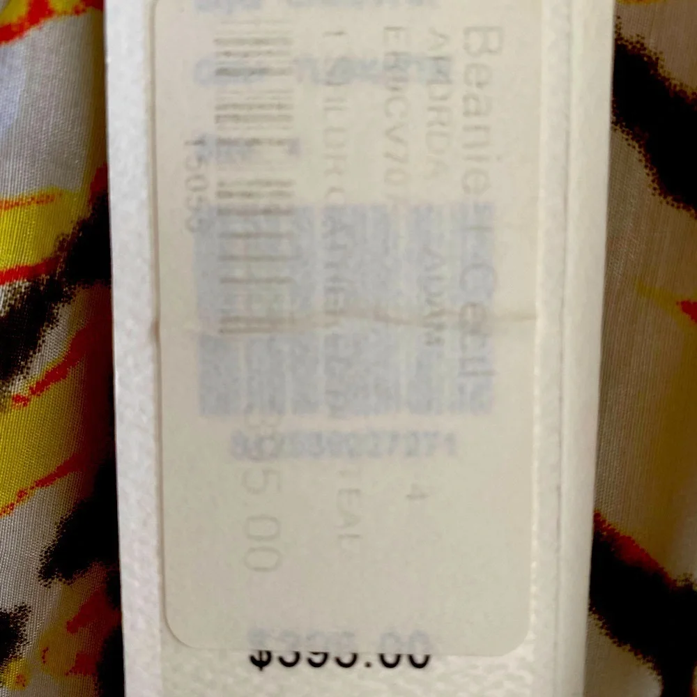 🦋HP🦋 Adam Lippes | One Shoulder Mini Dress | Side Zipper | Bright & Fun! | NWT - Picture 7 of 13